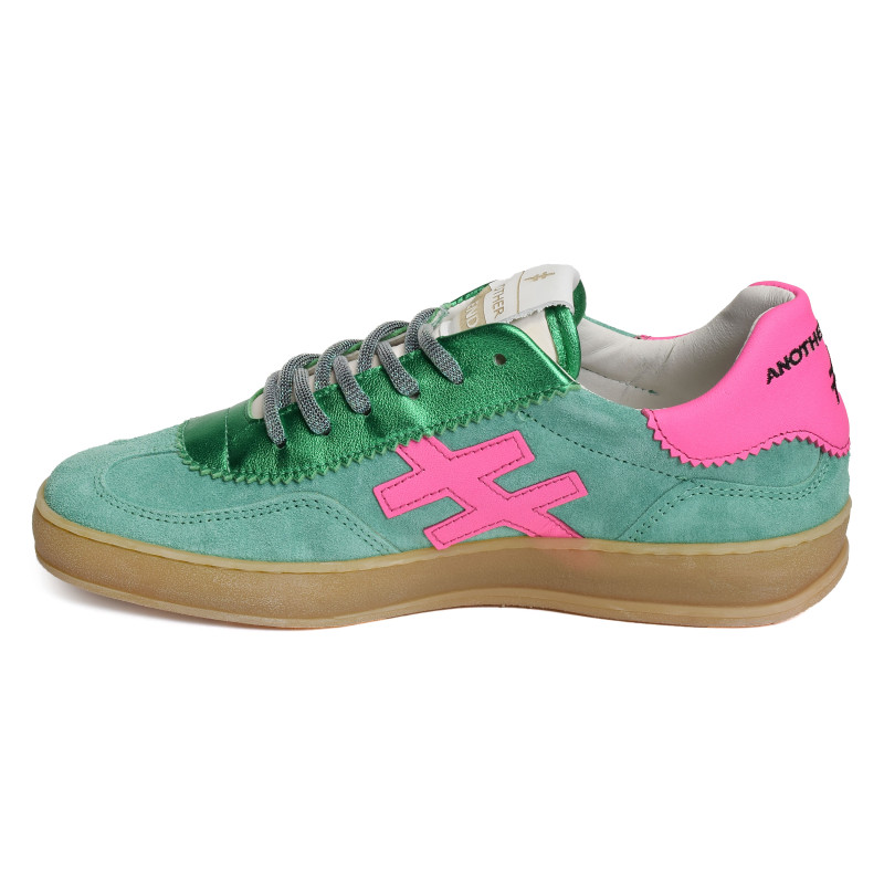 A032 Vert Rose, Sneakers basses Another Trend