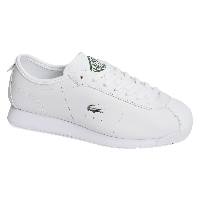 WOMENS CLUB LOW SNEAKERS Blanc Blanc, Baskets running Lacoste