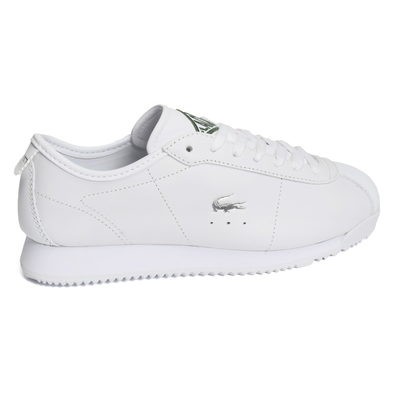 WOMENS CLUB LOW SNEAKERS Blanc Blanc, Baskets running Lacoste