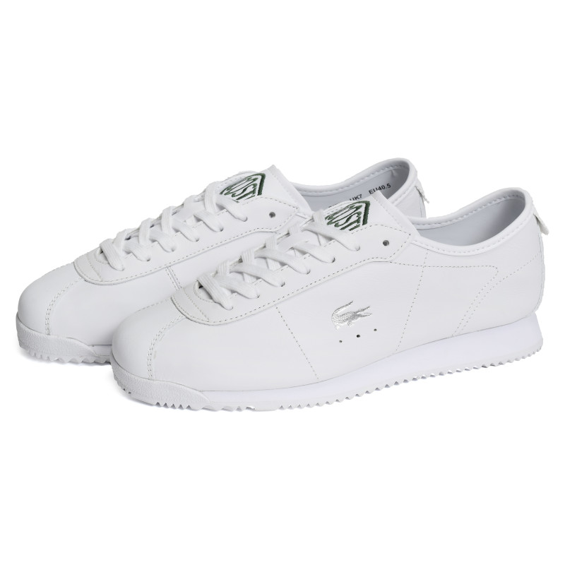 MENS CLUB LOW SNEAKERS Blanc Blanc, Baskets running Lacoste