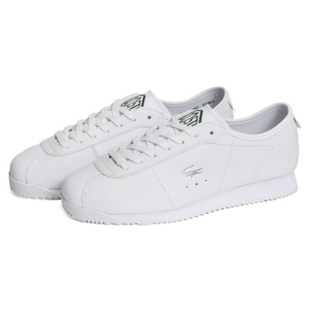 MENS CLUB LOW SNEAKERS Blanc Blanc, Baskets running Lacoste