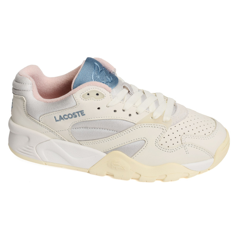 WOMENS GAME TRAINER SNEAKERS Blanc Bleu, Sneakers basses Lacoste