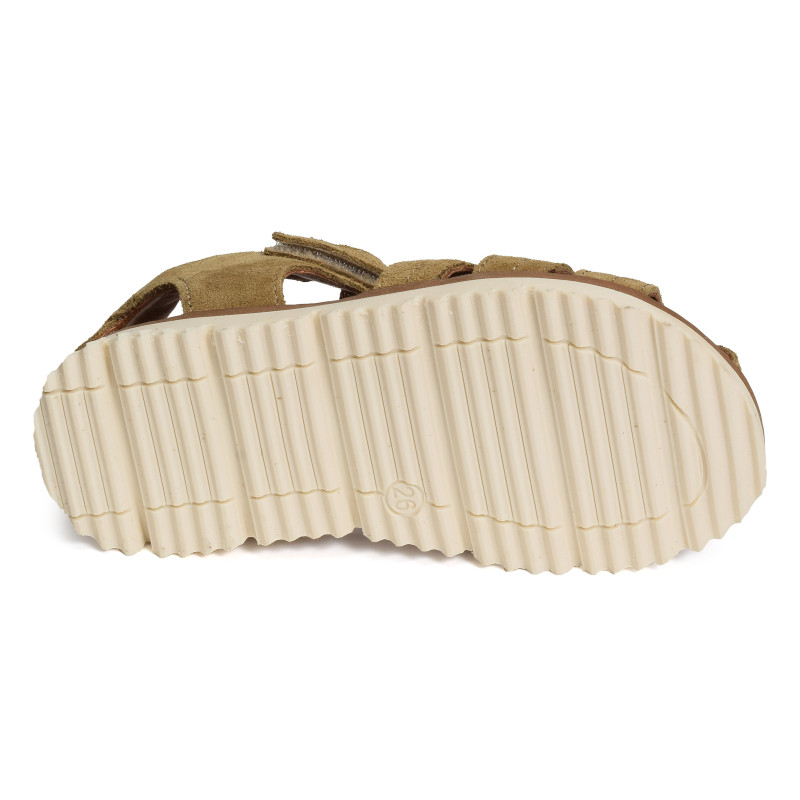 KING Kaki Beige, Sandales plates & Nu-Pieds Babybotte