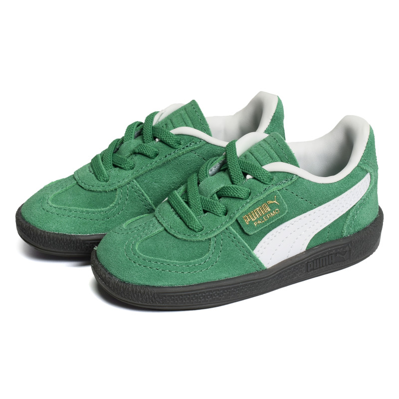 PALERMO AC INF Vert Blanc, Sneakers basses Puma