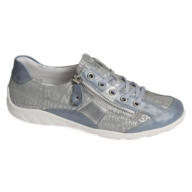 R3403 Bleu, Sneakers basses Remonte