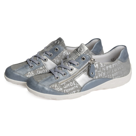 R3403 Bleu, Sneakers basses Remonte