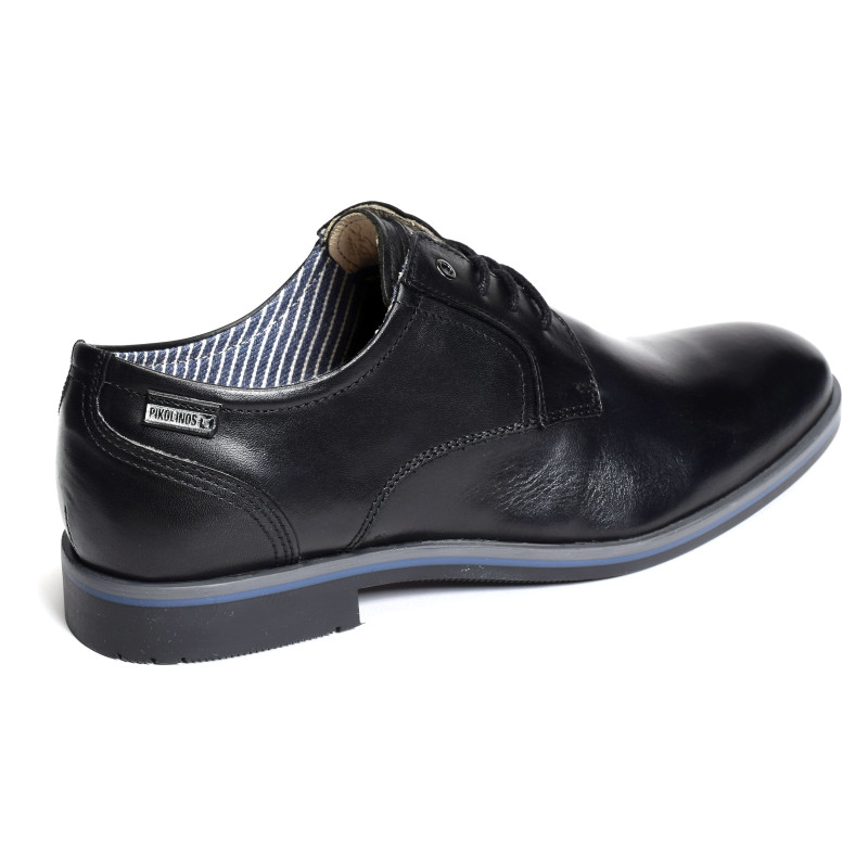 LEON 4130 Noir, Chaussures de Ville Pikolinos