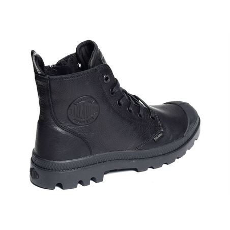 PAMPA ZIP LEATHER Noir, Boots Palladium