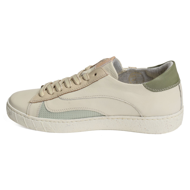 LANZAROTE 6978 Blanc Vert, Sneakers basses Pikolinos