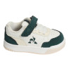 LCS COURT BREAKER INF Blanc Vert, Sneakers basses Le Coq Sportif