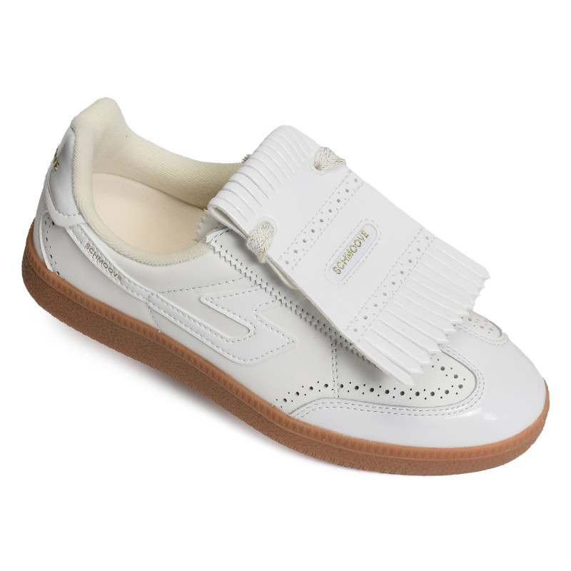 SHEFFIELD GOLF W Blanc Blanc, Sneakers basses Schmoove