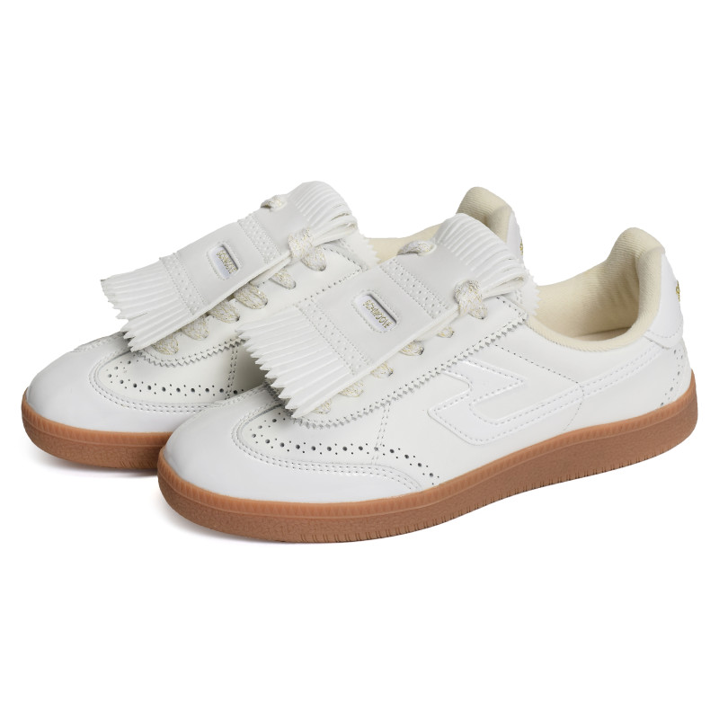 SHEFFIELD GOLF W Blanc Blanc, Sneakers basses Schmoove