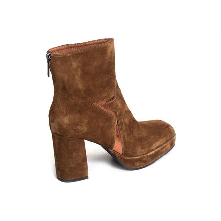 JANNEAU Marron, Bottines Rosemetal