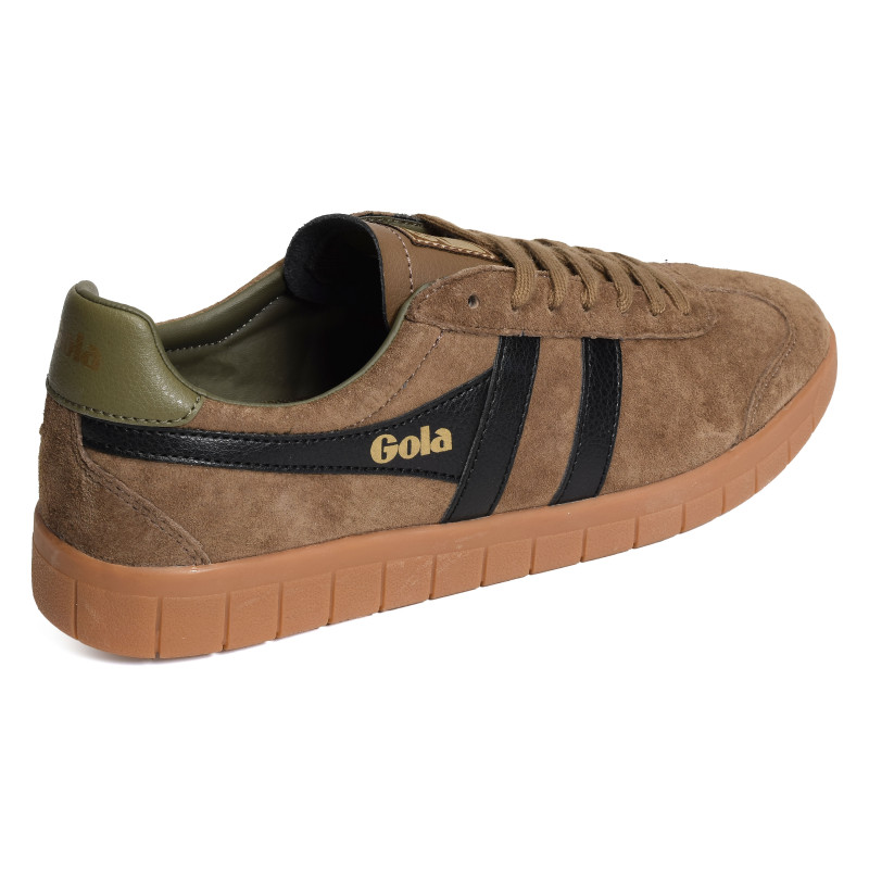 HURRICANE SUEDE TRAINERS Tabac, Sneakers basses Gola