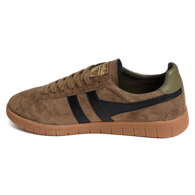 HURRICANE SUEDE TRAINERS Tabac, Sneakers basses Gola