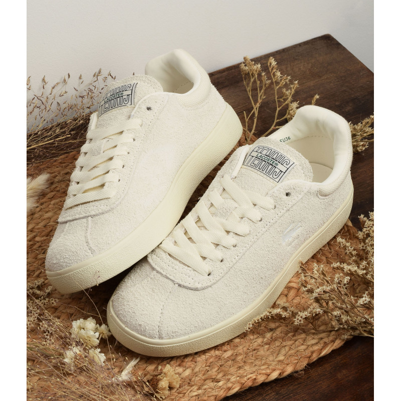 WOMENS BASESHOT SNEAKERS Blanc Blanc, Sneakers basses Lacoste