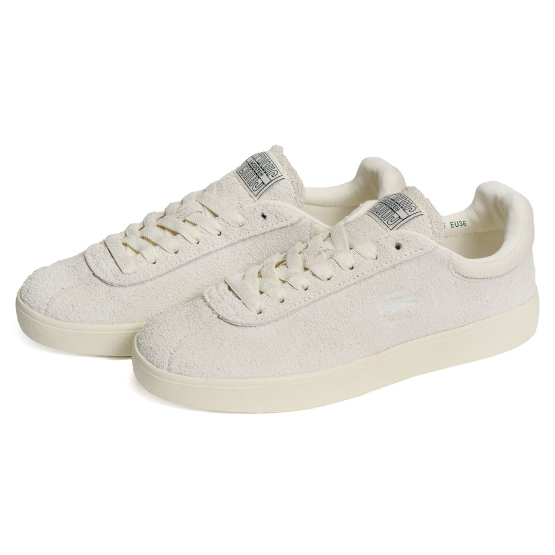 WOMENS BASESHOT SNEAKERS Blanc Blanc, Sneakers basses Lacoste