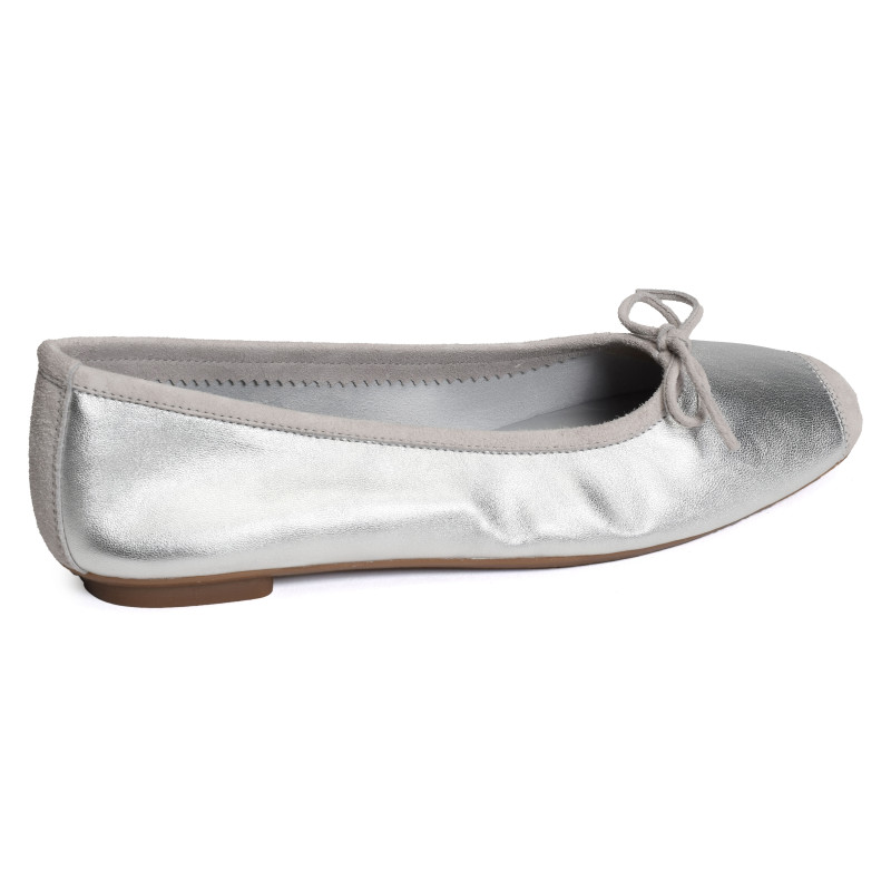 HARMONY Argent, Ballerines Reqins