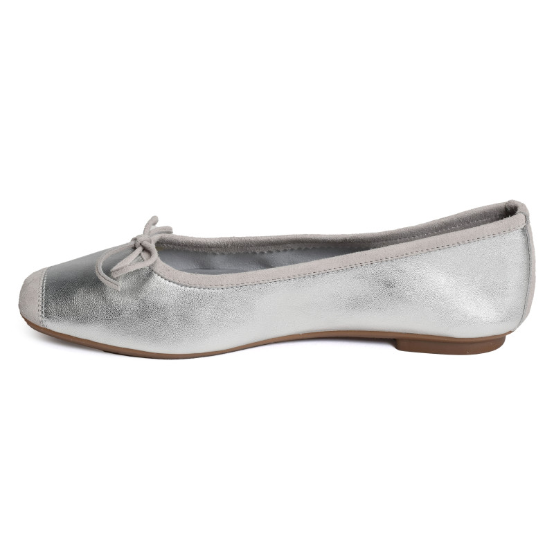 HARMONY Argent, Ballerines Reqins