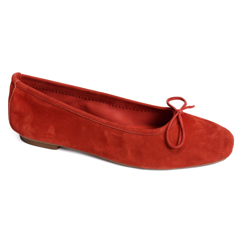 HARMONY Rouge, Ballerines Reqins