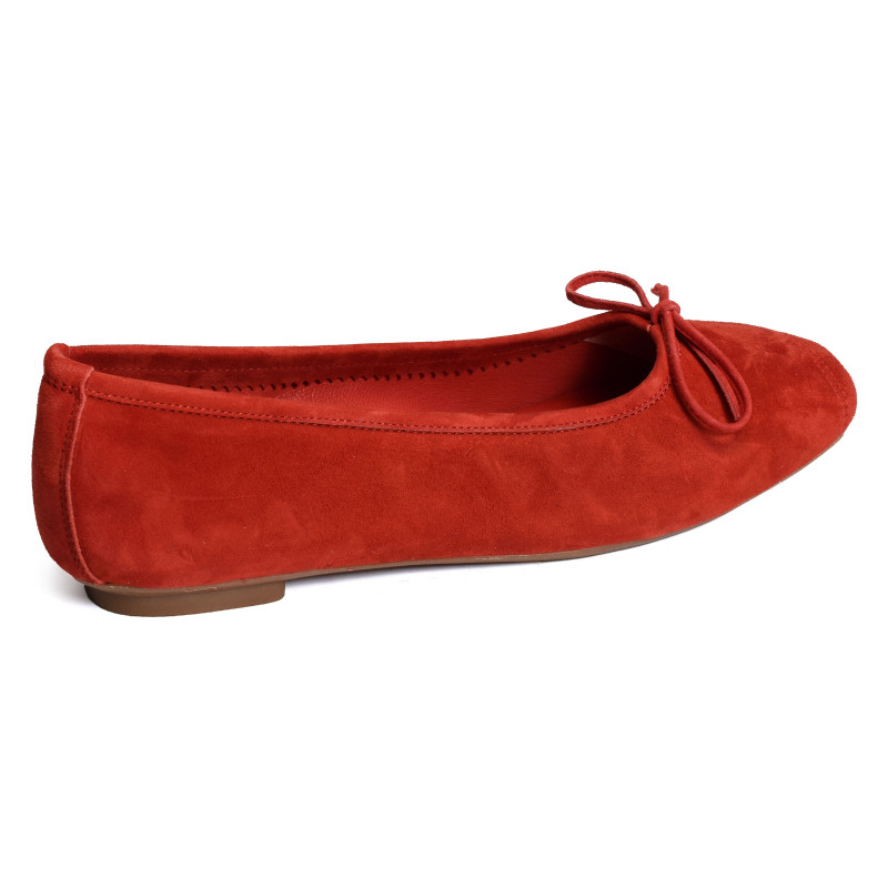 HARMONY Rouge, Ballerines Reqins