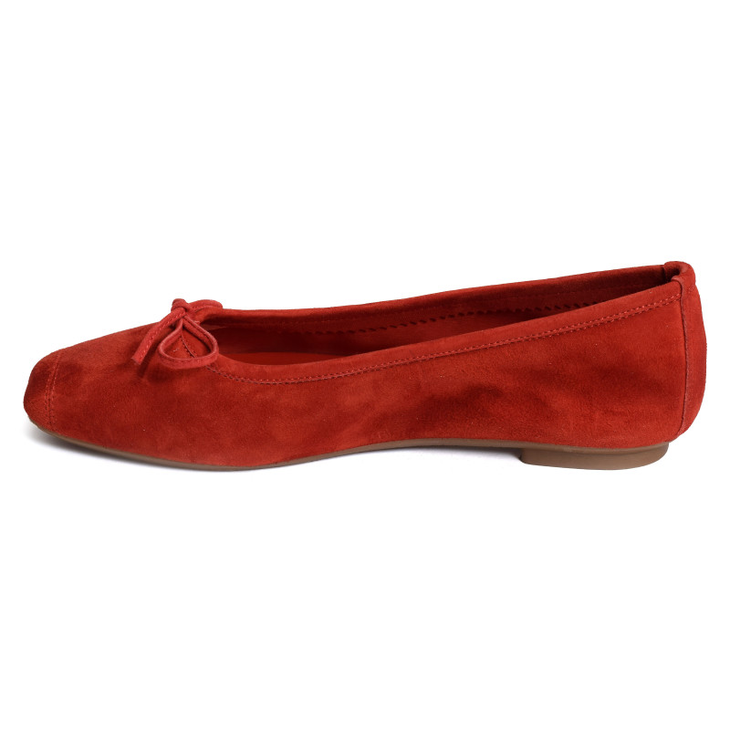 HARMONY Rouge, Ballerines Reqins