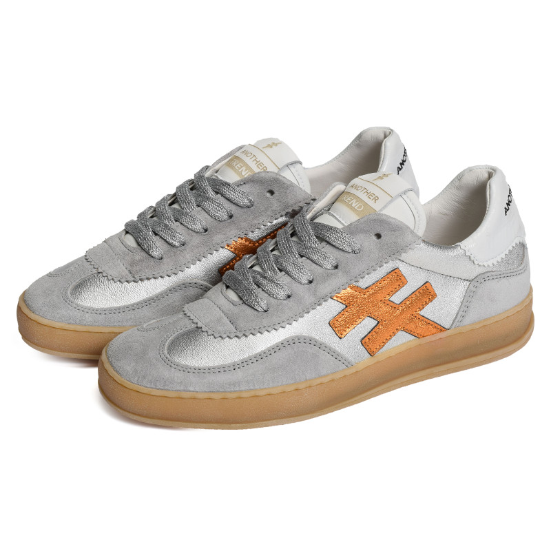 A032 Argent Orange, Sneakers basses Another Trend