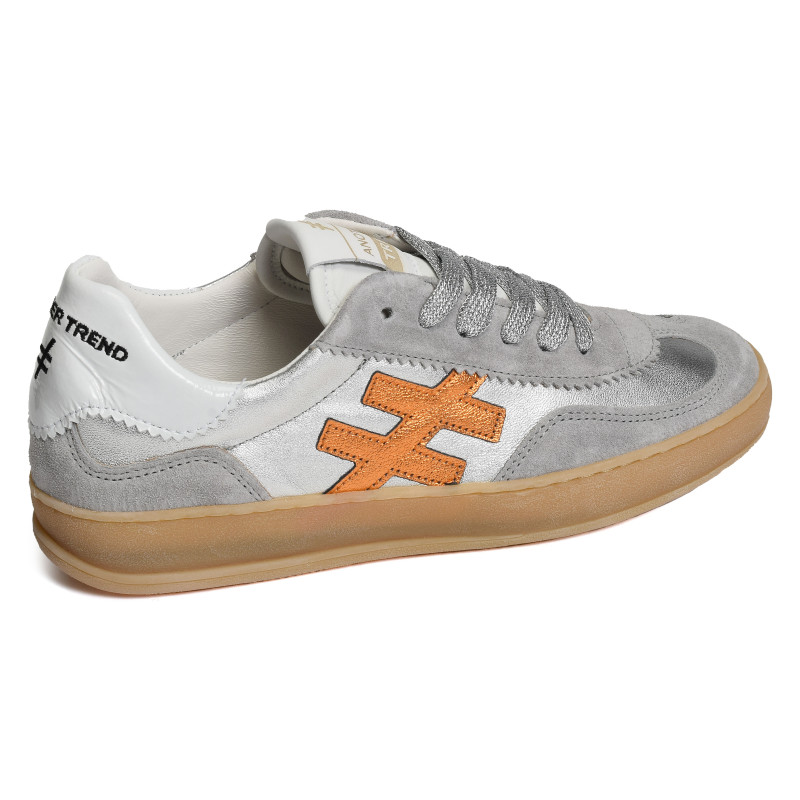 A032 Argent Orange, Sneakers basses Another Trend