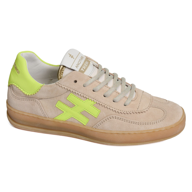 A032 Beige Jaune, Sneakers basses Another Trend