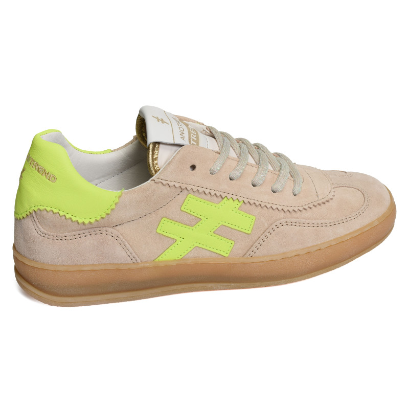 A032 Beige Jaune, Sneakers basses Another Trend