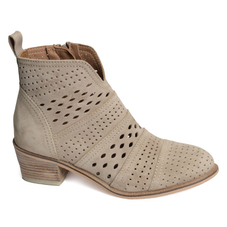 NELLY 5391 Beige, Bottines Alpe