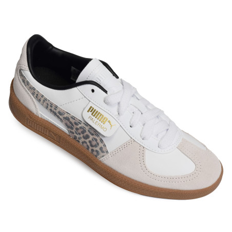 PALERMO LEO Blanc Léopard, Sneakers basses Puma