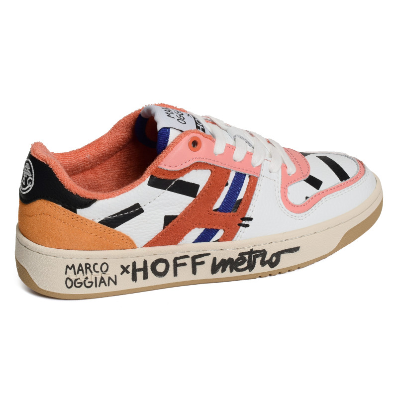 MARCO WOMAN Blanc Multicolore, Sneakers basses Hoff