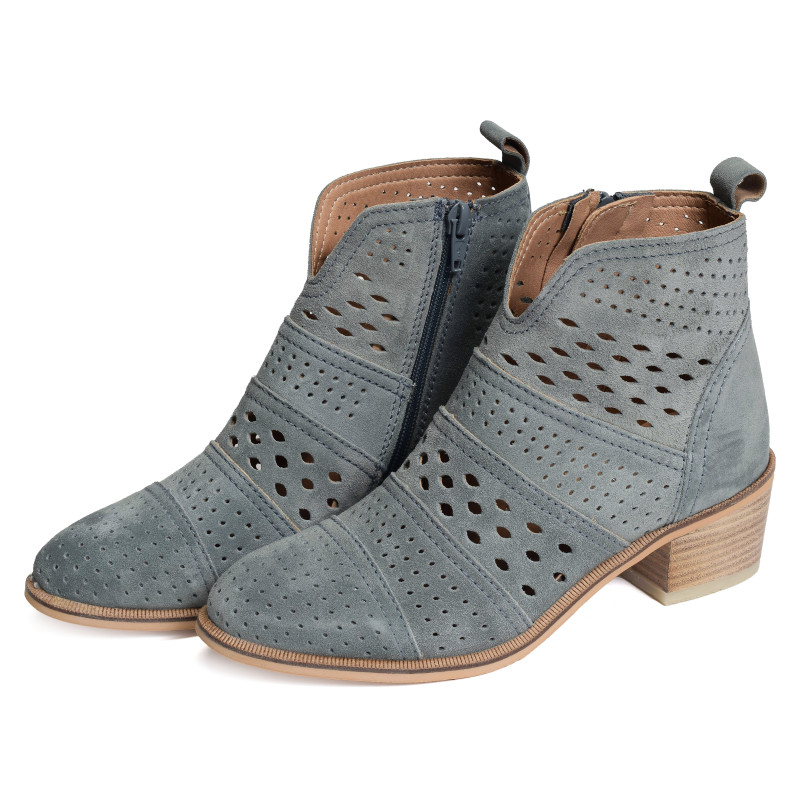 NELLY 5391 Bleu, Bottines Alpe