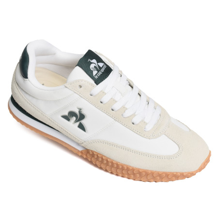 VELOCE Blanc Vert, Baskets running Le Coq Sportif