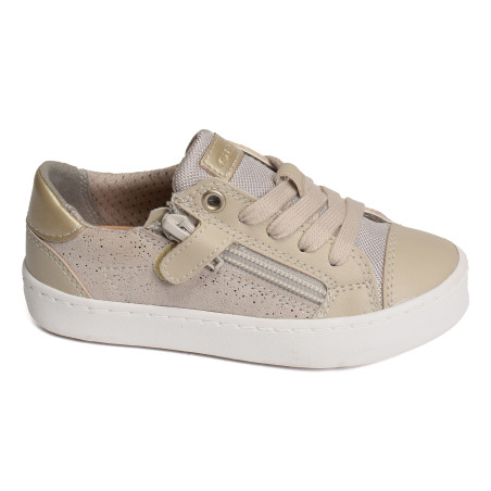 J KILWI GA Beige Or, Sneakers basses Geox