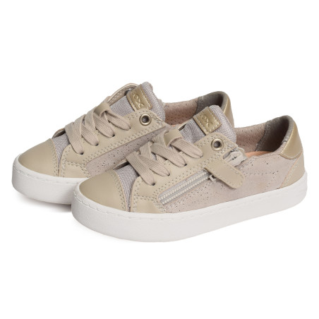 J KILWI GA Beige Or, Sneakers basses Geox