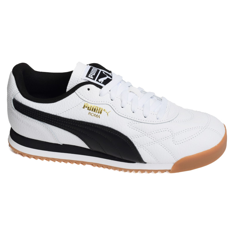 ROMA ANNIVERSARIO Blanc Noir, Baskets running Puma