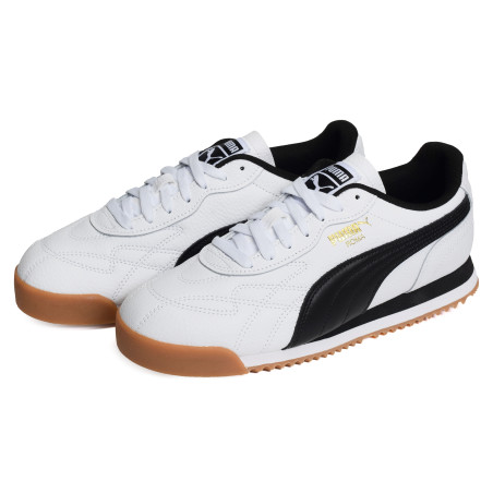 ROMA ANNIVERSARIO Blanc Noir, Baskets running Puma