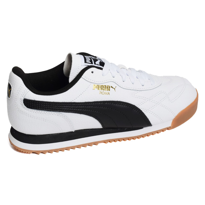 ROMA ANNIVERSARIO Blanc Noir, Baskets running Puma