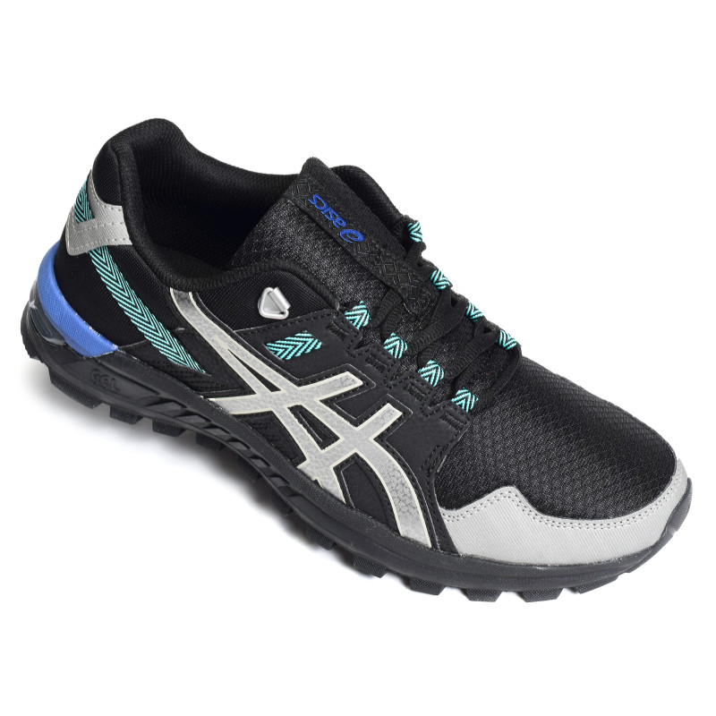 GEL CITREK Noir Argent, Baskets running Asics