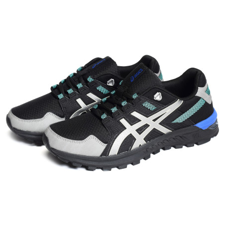 GEL CITREK Noir Argent, Baskets running Asics