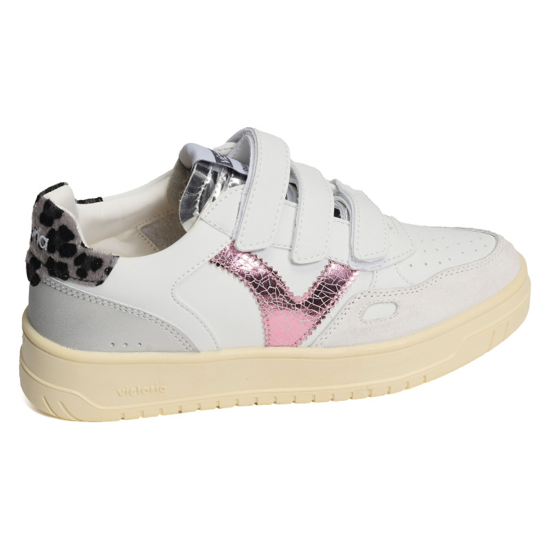 1257134 Blanc Rose, Sneakers basses Victoria