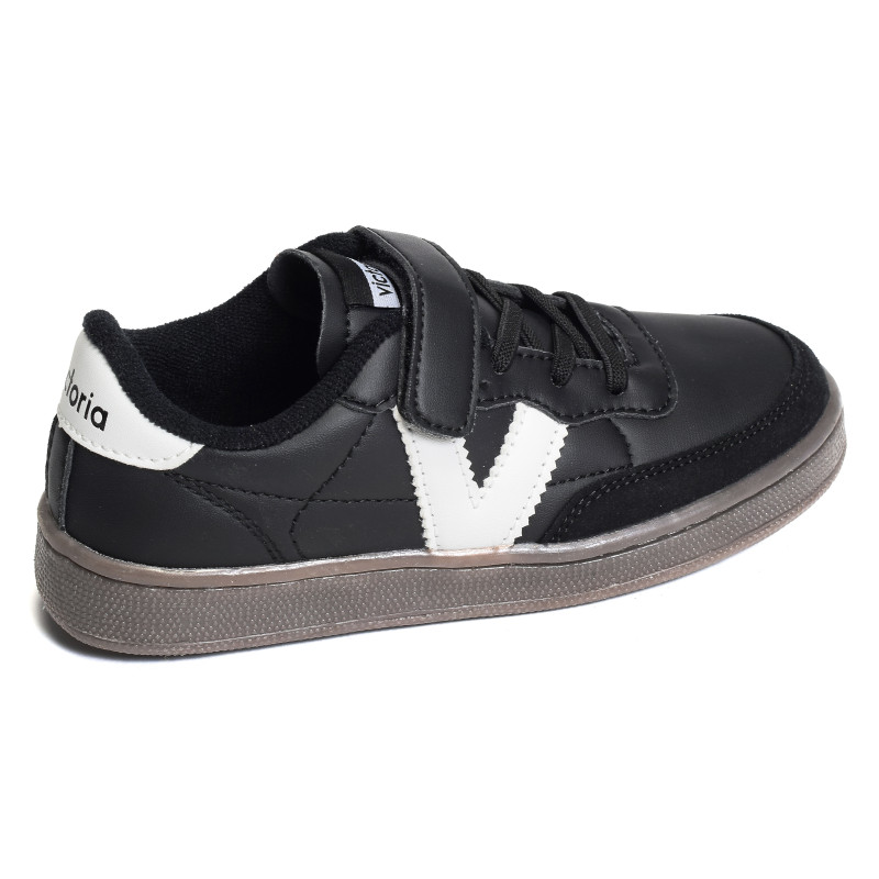 1256100 Noir Blanc, Sneakers basses Victoria