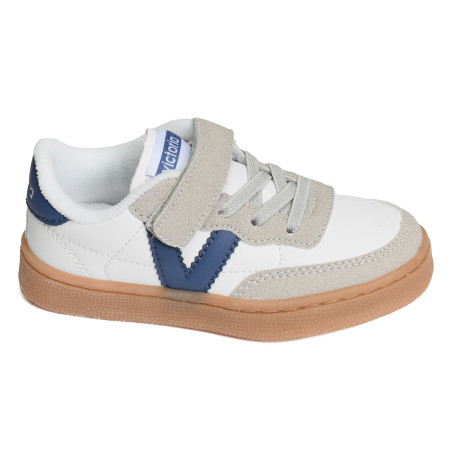 1256102 Blanc Marine, Chaussures basses Victoria