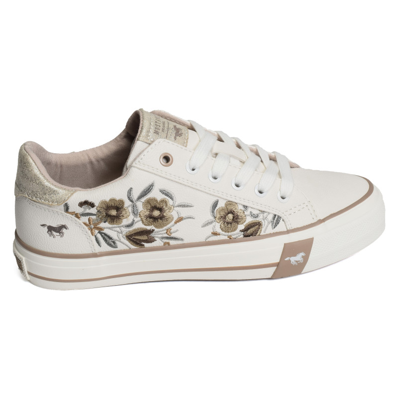 1272312 Blanc, Sneakers basses Mustang