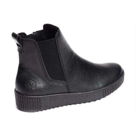 Y6451 Noir, Chelsea boots Rieker