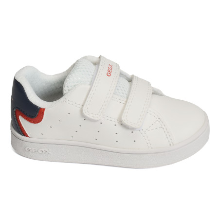 B ECLYPER BOY A Blanc Multicolore, Sneakers basses Geox