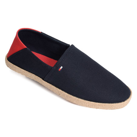 TH ESPADRILLE CORE TEXTILE 5353 Marine, Espadrilles Tommy Hilfiger