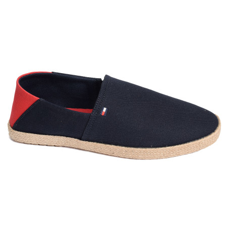 TH ESPADRILLE CORE TEXTILE 5353 Marine, Espadrilles Tommy Hilfiger